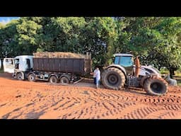 CAMINHÃO ATOLOU || SEGUNDO DIA DE PLANTIO DE MANDIOCA