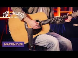MARTIN GUITAR revisite sa légendaire guitare acoustique D-28  (vidéo de La Boite Noire)
