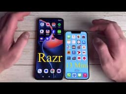 iphone 13 Mini Vs 2025 Moto Razr Speed Test Comparison