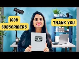 100k Subscribers Completed | Unboxing silver play button
