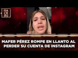 Mafer Pérez rompe en llanto al perder su cuenta de Instagram | LHDE | Ecuavisa