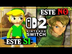TODOS los juegos de ZELDA para SWITCH 2 que puedes jugar (y los que NO)