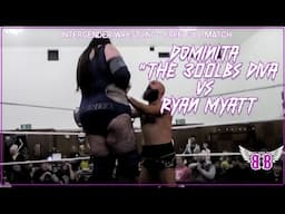 'The 300lbs Diva' Dominita Vs Ryan Myatt | British Women's Wrestling
