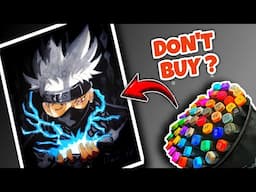 This Artwork is INSANE 🔥 | I Tried ALCOHOL Markers | Kakashi Hatake Drawing | DG Academy |