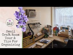 Small Craft Room Tour & How I Organise My Junk Journal Supplies