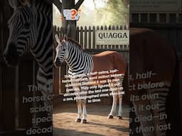 Did You Know the Quagga Was Only Half-Striped?