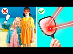 My Daughter Is Missing in Squid Game - Funny Moments