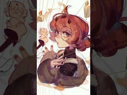 Witch persona ♥️♥️ #digitalart #art #clipstudiopaint #speedpaint