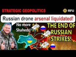FOOTAGE: Complete ROOF COLLAPSE on The Biggest Russian Drone Factories! | RFU News
