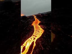 Risked $1000 for this shot #fpv #volcano #iceland