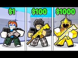 Buying a $10 vs $100 vs $1,000 Roblox Rivals Account...