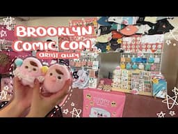 Overstimulated at Brooklyn Comic Con 😵‍💫😵‍💫 Artist Alley VLOG 2025