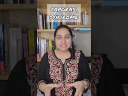 #CapgrasSyndrome #psychology #mentaldisorders #mindreview