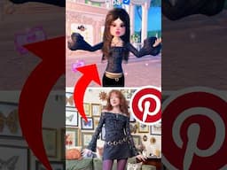 Letting PINTEREST Pick MY OUTFIT In Dress To Impress! #roblox #dti #dresstoimpress