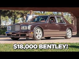 New Bentley Arnage Project Car Has Arrived! And there are ISSUES!