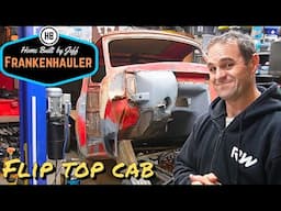 Flip top cab - 1954 Ford F600 Car Hauler Build part 41