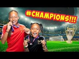 HALLE & HARPER WIN FOOTBALL TOURNAMENT PLAYING TOGETHER!!! MOST EPIC PENALTY SHOOTOUT EVER!!!😅⚽️🫣