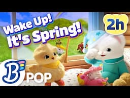 🌷(NEW!) 2 HOURS Wake Up! It’s Spring! Compilation l Badanamu Nursery Rhymes, ABC Songs, Kids Songs