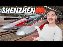 First Time on a BUSINESS CLASS Train in China! 🇨🇳 (Shenzhen Bound)