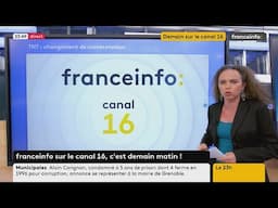 Franceinfo: Final moments on LCN 27 before the switch to Channel 16 - 5.6.2025