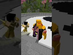 Blackbeard vs Kizaru #minecraft  #shorts