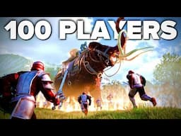 100 Players Simulate Medieval Civilization in Ark