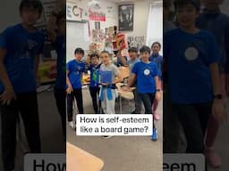 Mental Health Metaphors: Self-Esteem is like a Board Game? ♟️ #SEL #mindfullearning