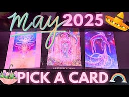 PICK A CARD 🔮🌞MAY 2025 PREDICTIONS 🌈🐝🌼🍉