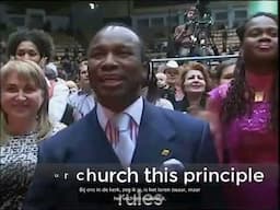 RUSSIAN YOUTHS IN MILITARY UNIFORMS HONOR PASTOR SUNDAY ADELAJA
