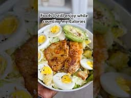You can still eat your favorite foods on a calorie deficit, moderation is the key!