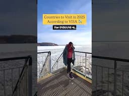 Best Countries to Visit from India (acc to VISA) #visafreecountries #visaonarrival #evisa #travel