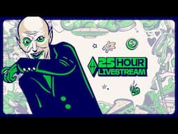 Celebrating The Sims 25th Birthday | 25 Hour Livestream | Part Two