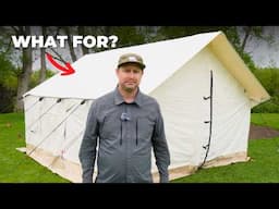 Are Wall Tents Like This One Still Worth It? (White Duck Alpha First Impressions)