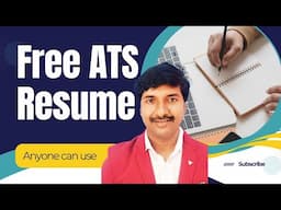 Best ATS Resume for freshers and Experienced | Free ATS Resume | Lucky Techzone