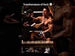 Crazy transformation by The Rock for his new movie..🔥#therock #hollywood #shorts