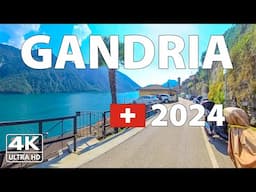 Gandria, Switzerland Walking Tour ☀️ 4K Walk With Captions