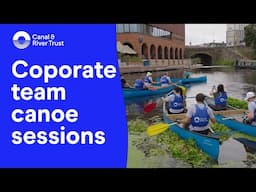 Corporate team canoeing sessions