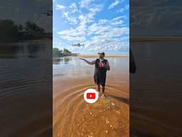 A Natureza Surpreende! Esse é um pedacinho do voo que fiz com o DJI AIR 3S nesse Paraíso #drone #dji