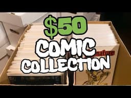 I Bought a COMIC COLLECTION for $50!