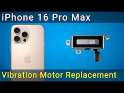 iPhone 16 Pro Max No Vibration Fix – Complete Repair Guide