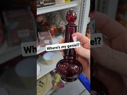 I have my 3 wishes ready to go!! 😜😂 #genie #thrift #goodwill #avon