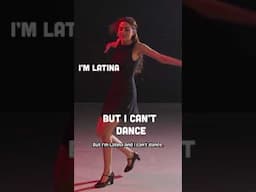 I'm Latina But I can't dance - Part 1 #salsadancing #latina  #perolike