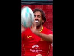 He bulldozed THROUGH his opponents 😤 #Rugby #Sevens #Shorts