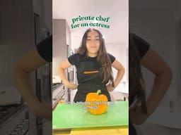 a simple meal for an actress as a private chef 👩‍🍳🎬 #privatechef #actress