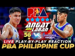 🔴TNT TROPANG 5G vs CONVERGE │ 2025 PBA PHILIPPINE CUP Play-by-Play Reaction & Scoreboard