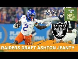 Las Vegas Raiders Select Ashton Jeanty with the No. 6 Pick in the 2025 NFL Draft | Locked On Raiders