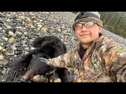 GUTTING A BLACK BEAR FOR THE FIRST TIME