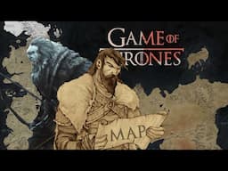 ENTIRE A Song of Ice and Fire Map Detailed (Game of Thrones World)