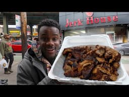 REAL Jamaican Jerk Pork  New York is Obsessed with | Jamaican Street Food
