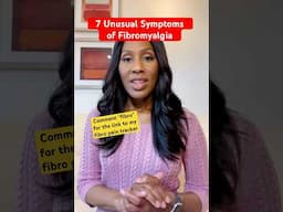 7 UNUSUAL SYMPTOMS OF FIBROMYALGIA 😮 #shortsfeed #shortsvideo #shorts